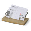 Bamboo Business Card Stands Detail